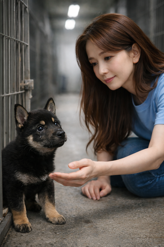 유기견 센터에서의 아가 레오3.png