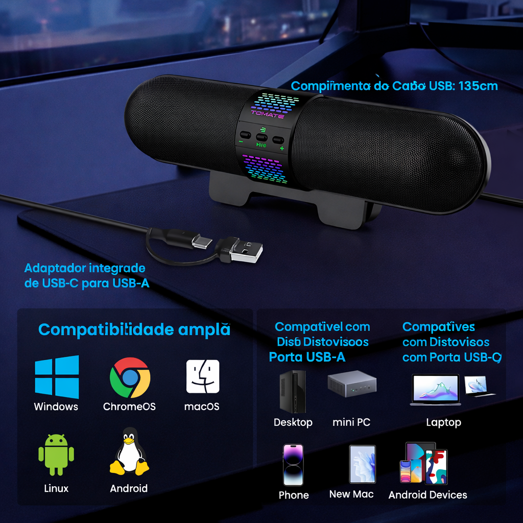 Soundbar para PC - miniatura 8