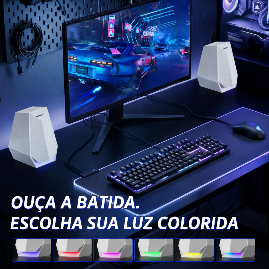 Caixa de Som Gamer 40w - miniatura 6