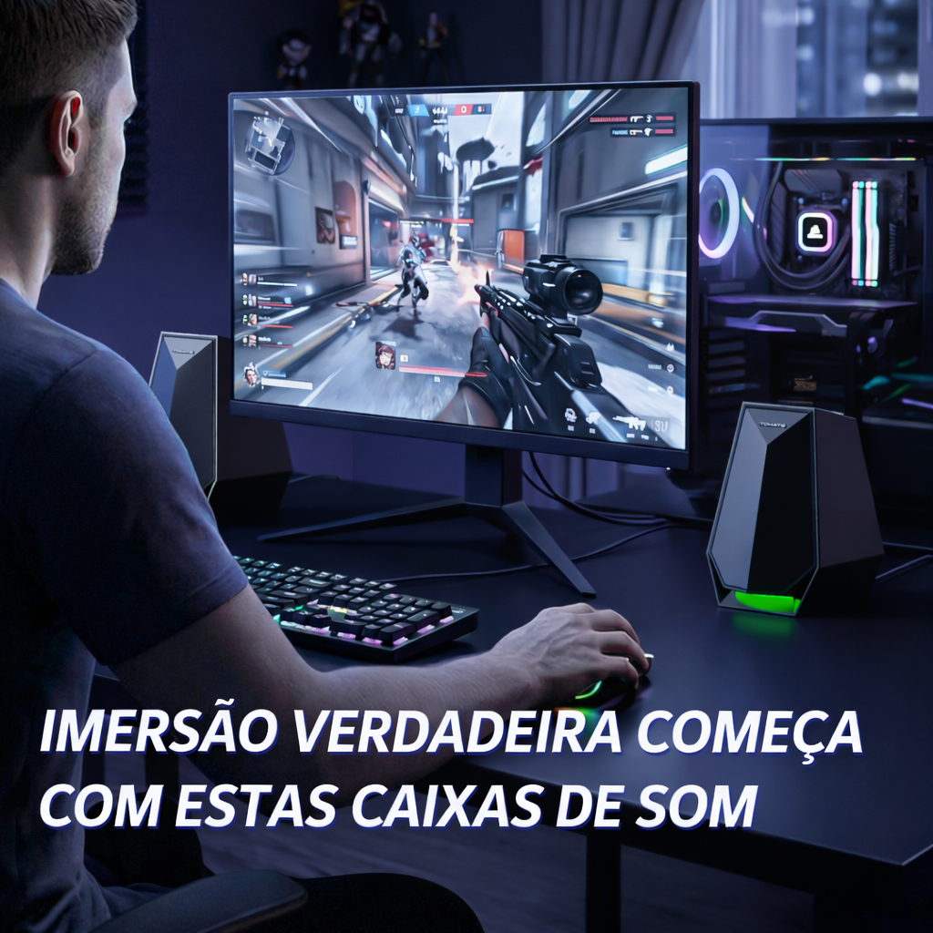 Caixa de Som Gamer 40w - miniatura 4