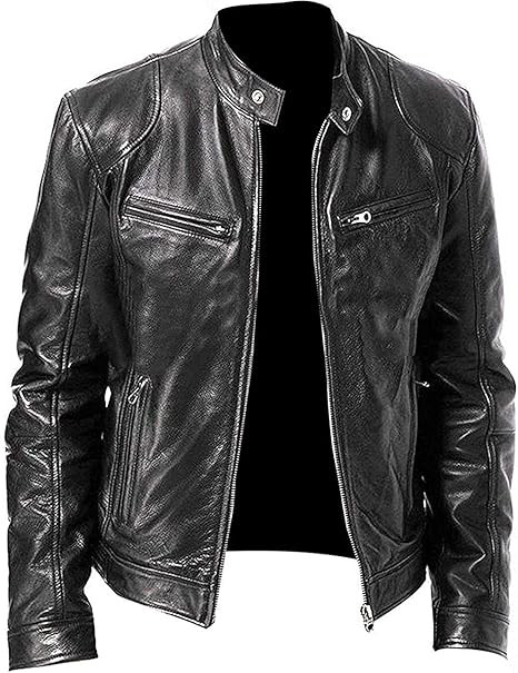 Mens Black Leather Vintage Motorcycle Jacket.jpg