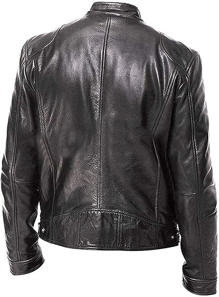 Mens Black Leather Vintage Motorcycle Jacket 2.jpg