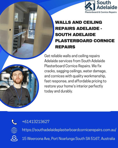 Walls and Ceiling Repairs Adelaide South Adelaide Plasterboard Cornice Repairs.jpg