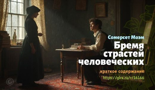 Читать краткий пересказ романа Уильяма Сомерсета Моэма «Бремя страстей человеческих» («О человеческо.jpg
