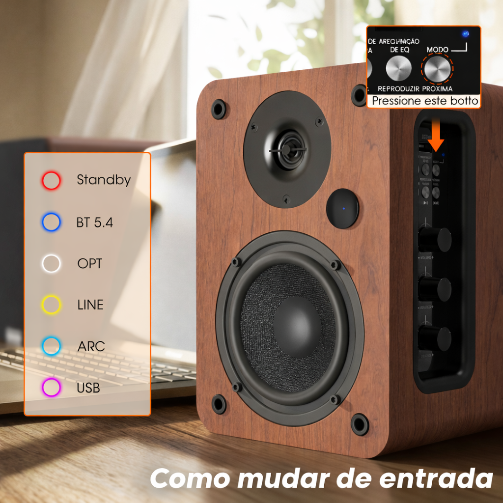 Caixas de Som 2.0 100w - miniatura 6