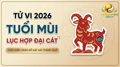 Tử Vi Tuổi Mùi Năm 2026 – Luận Mệnh Theo Dòng Chu Dịch.webp