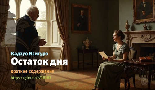 Читать краткий пересказ книги Кадзуо Исигуро «Остаток дня». Остаток дня, Исигуро, краткое содержание.jpg