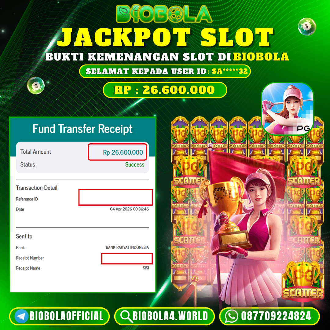 JP SUPER GOLF DRIVE 26 JT BIOBOLA DI BAYAR LUNAS !!