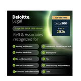 Reff & Asociații a fost recunoscută ca societate de avocați de top în…