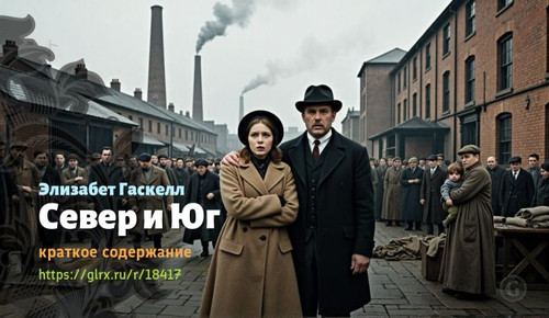 Читать краткий пересказ книги Элизабет Гаскелл «Север и Юг». Север и Юг, Гаскелл, краткое содержание.jpg