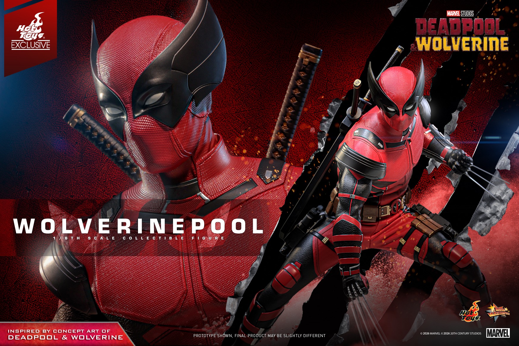 Hot Toys Introduces Wolverinepool Concept Variant 1/6 Collectible Figure Hot Toys Introduces Wolverinepool Concept Variant 1/6 Collectible Figure