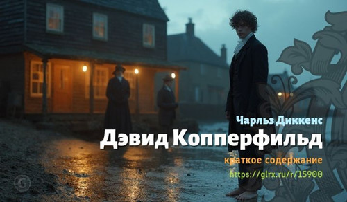 Читать краткий пересказ романа Чарльза Диккенса «Дэвид Копперфильд». Дэвид Копперфильд, Диккенс, кра.jpg