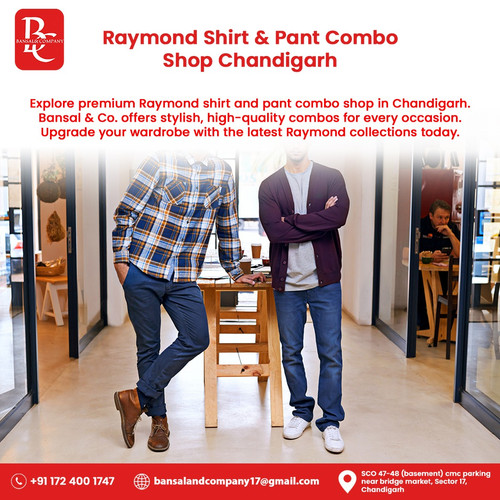 Raymond Shirt & Pant Combo Shop Chandigarh.jpg