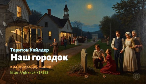 Читать краткий пересказ книги Торнтона Уайлдера «Наш городок». Наш городок, Уайлдер, краткое содержа.jpg