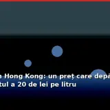 Benzina în Hong Kong: un preț care depășește echivalentul a 20 de lei…