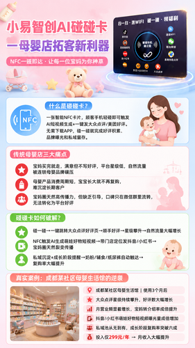 小易智创碰碰卡 母婴店拓客海报.png