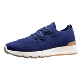 Brunello Cucinelli Knitted Lace Up Sneakers