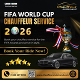 Luxury FIFA World Cup 2026 Chauffeur Service Chauffeur On Demand