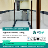 Nutritious meals and hygienic dining improve resident wellness and comfort.