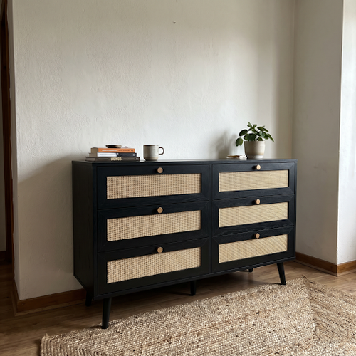 Our DHS bedroom chest of drawers fits the moody attic bedroom.png