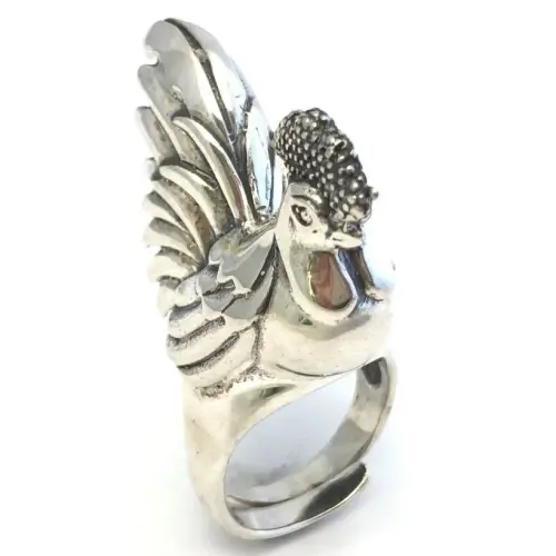 rooster ring silver.webp