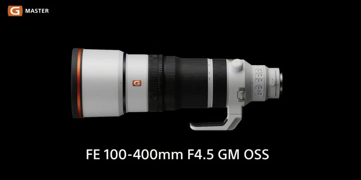 Các nút điều khiển trên ống kính Sony FE 100-400mm F4.5 GM OSS
