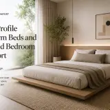 low profile platform beds and relaxed bedroom comfort