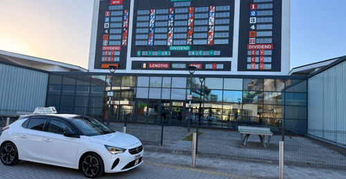 pro drivers academy driving school car outside walthamstow greyhound stadium chingford road