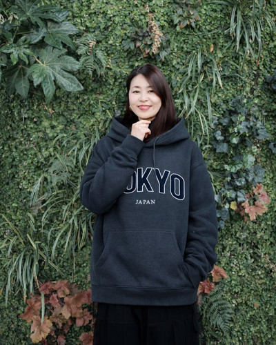 Tokyo Nights, Everyday Comfort — 'TOKYO JAPAN' Embroidered Hoodie in Dusty Olive.jpg