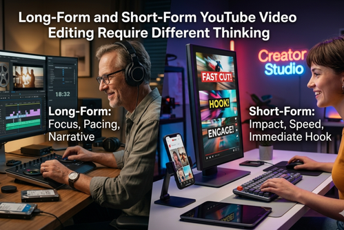 Why Long-Form and Short-Form YouTube Video Editing Require Different Thinking.png