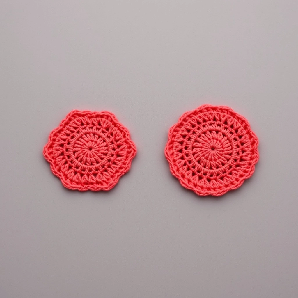 A comparison of a smooth crochet curve versus a hexagonal shape to show the benefit of this Crochet Bird Pattern.