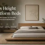 low height platform beds