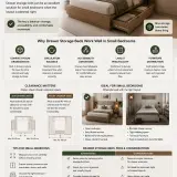 are drawer storage beds good for small bedrooms