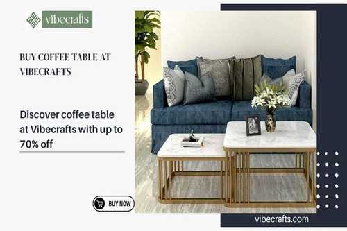 Coffee Table for Modern Living Room Interiors-Vibecrafts.jpg