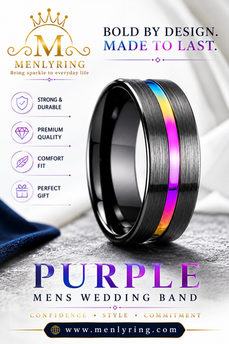Bold Yet Refined The Appeal of Purple Men’s Wedding Bands.png