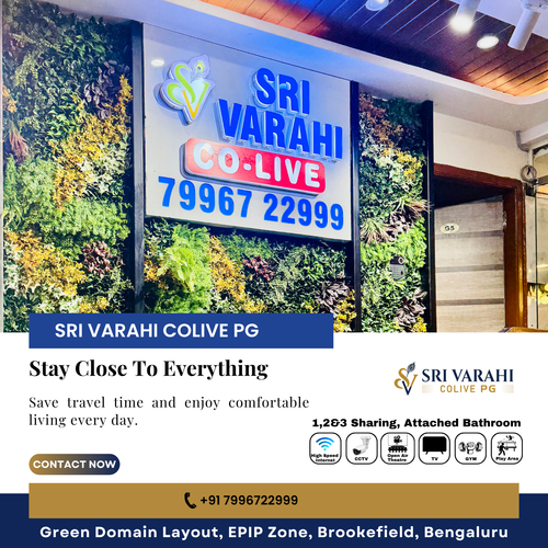 Live where everything is just minutes away at Sri Varahi Colive PG in Kundalahalli..png