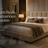 hotel style modern beds for luxurious bedrooms