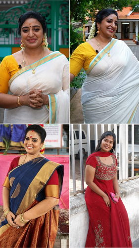 Tamil serial actress and cute actress hot saree (14).png
