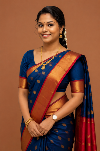 Tamil serial actress and cute actress hot saree (10).png