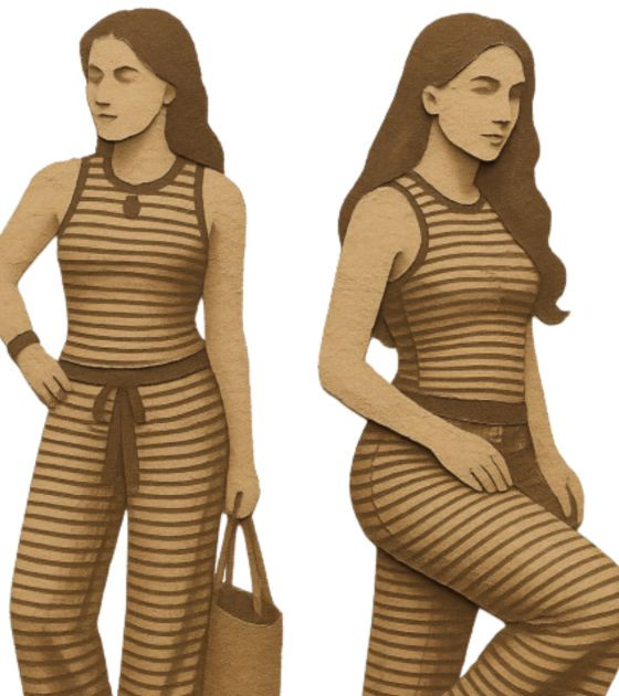 Striped Halter Tops: A Fun and Cool Style for Warm Days
