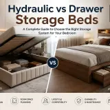 hydraulic vs drawer storage beds cover