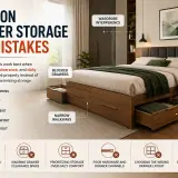 common drawer storage bed mistakes