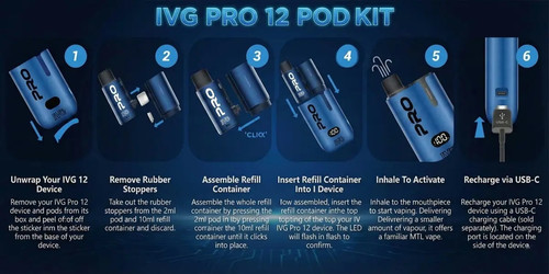 IVG PRO 12 Prefilled Pod Kit – Convenient Vaping with Premium Flavours.jpg