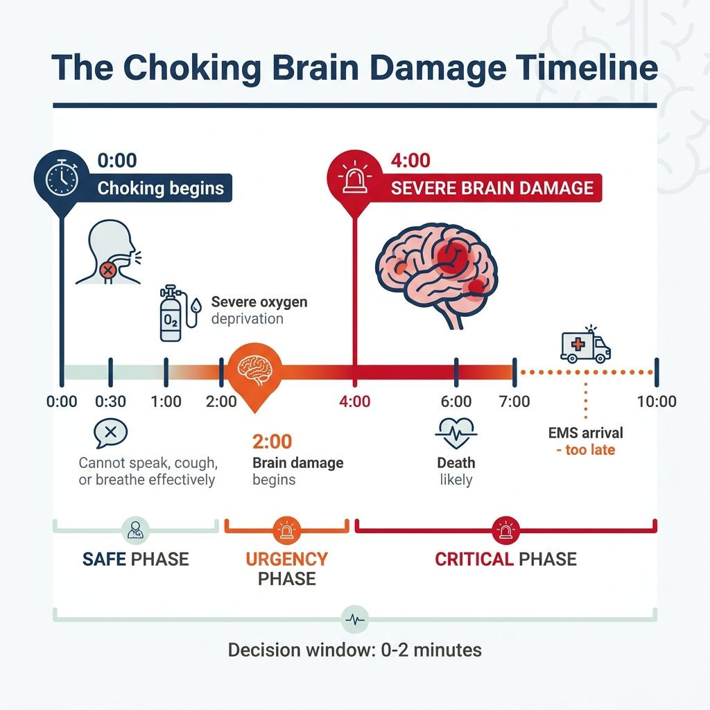 The Choking Brain Damage Timeline