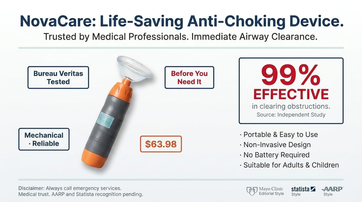 NovaCare Anti-Choking Device - Bureau Veritas Tested