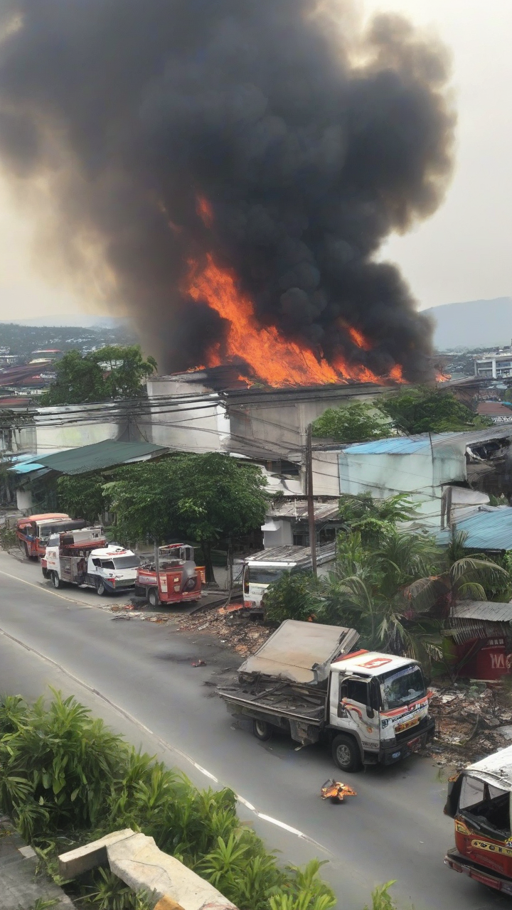 Breaking Twin evening fires hit Cebu City on Black Saturday April 4