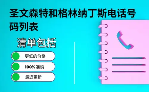 圣文森特和格林纳丁斯电话号码列表.webp