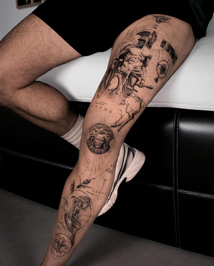 Fine line tattoo