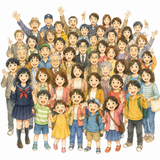 6. おおい［人が〜］（多い［人が〜］）— banyak orang