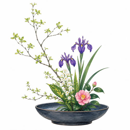 38. いけばな（生け花）— seni merangkai bunga.png